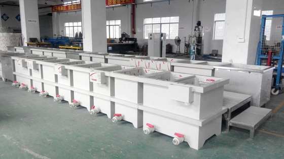 टंकण टैंक एल्यूमीनियम Anodizing मशीन SUS316 स्टेनलेस स्टील सामग्री